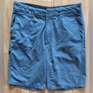 Men’s O’Neill Shorts, Brushed Navy Blue w/White Micro Stripe, 9” inseam, sz 32